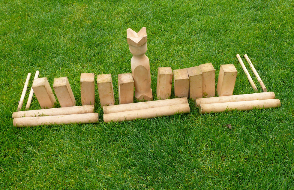 Kubb-Turnier und Funsportarten
