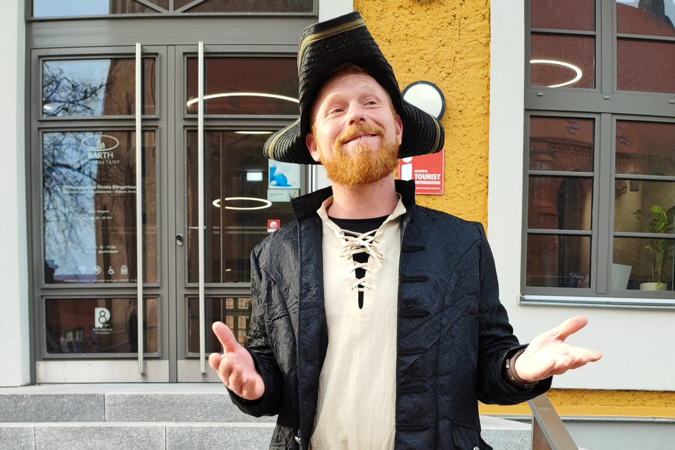 Nachtwächter Tour durch Barth