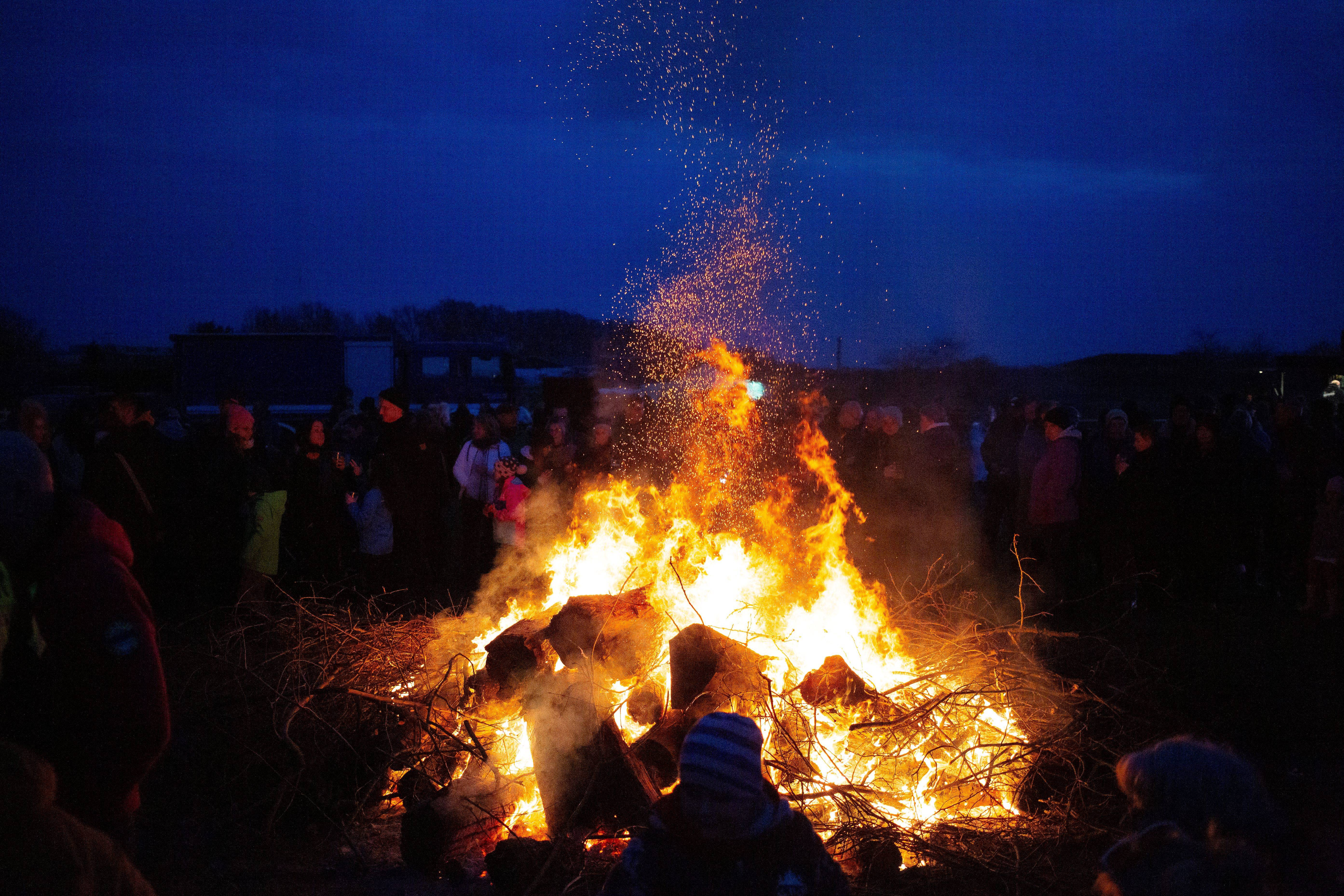 Großes Barther Osterfeuer
