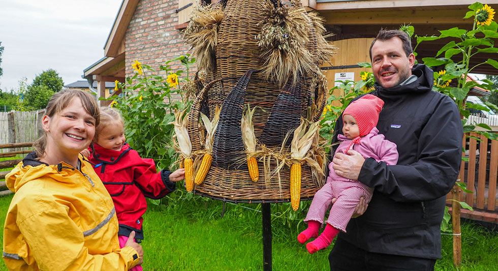 Eröffnung der Erntekronenschau